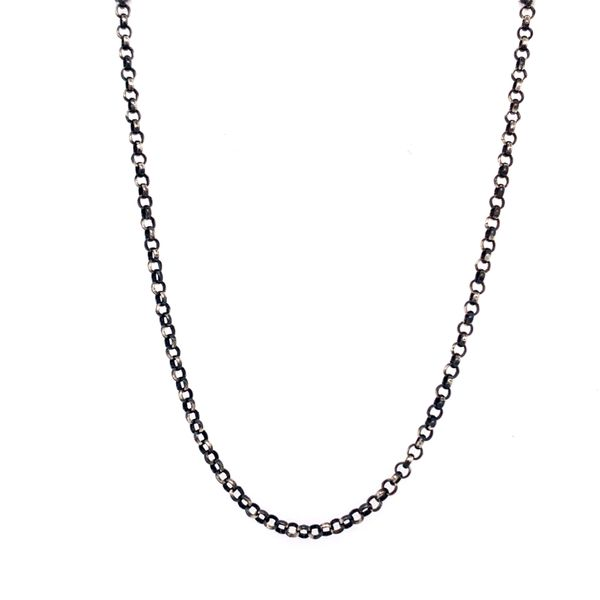 Sterling Silver Oxidized Chain Simones Jewelry, LLC Shrewsbury, NJ