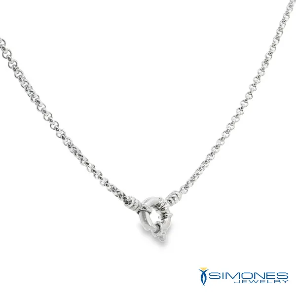 Sterling Silver Necklace Image 2 Simones Jewelry, LLC Shrewsbury, NJ