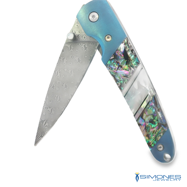 Titanium Damascus Steel 4