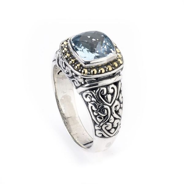 Sterling Silver & Blue Topaz Ring Simones Jewelry, LLC Shrewsbury, NJ