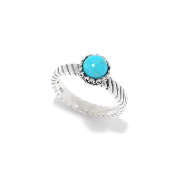 Sterling Silver Turquoise Ring Simones Jewelry, LLC Shrewsbury, NJ