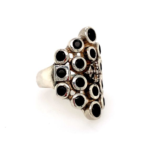 Black Spinel Ring Image 2 Simones Jewelry, LLC Shrewsbury, NJ