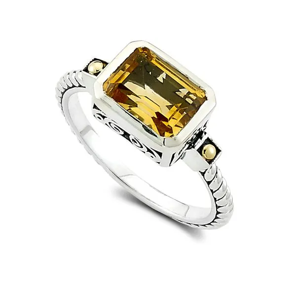 Sterling Silver & Citrine Ring Simones Jewelry, LLC Shrewsbury, NJ