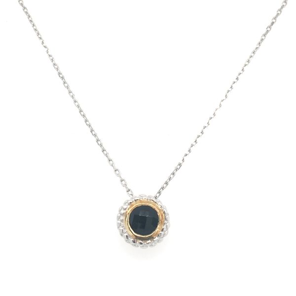 Sterling Silver & Black Onyx Necklace Simones Jewelry, LLC Shrewsbury, NJ