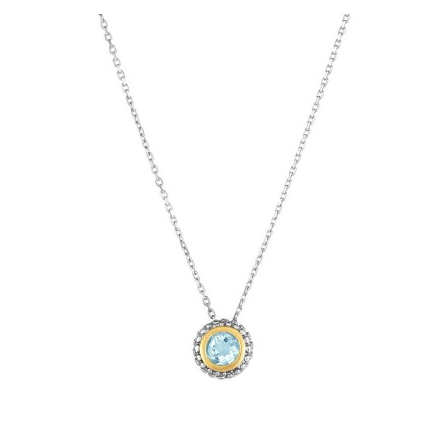 Sterling Silver & Aquamarine Necklace Simones Jewelry, LLC Shrewsbury, NJ