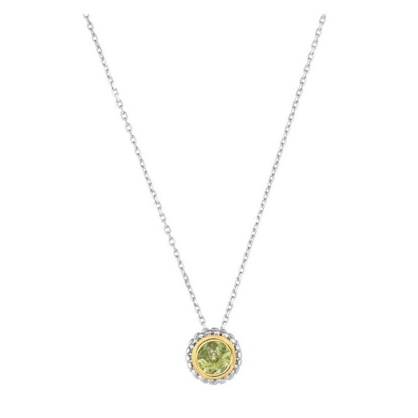 Sterling Silver & Peridot Necklace Simones Jewelry, LLC Shrewsbury, NJ