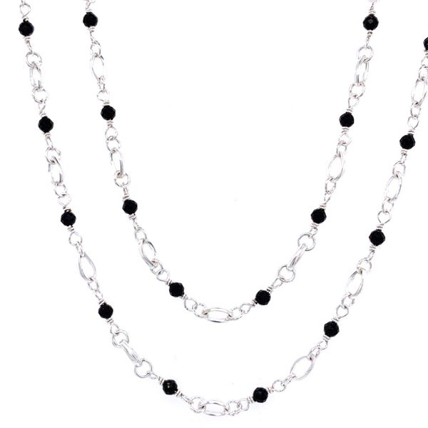 Sterling Silver Necklace Image 2 Simones Jewelry, LLC Shrewsbury, NJ