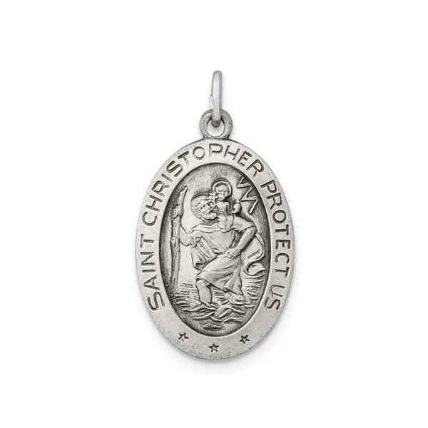 Saint Christopher Medal Simones Jewelry, LLC Shrewsbury, NJ