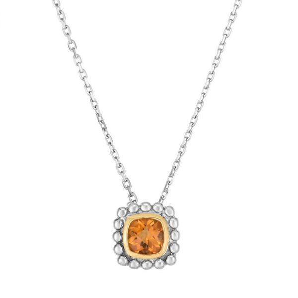 18KY & Sterling Silver Necklace Simones Jewelry, LLC Shrewsbury, NJ
