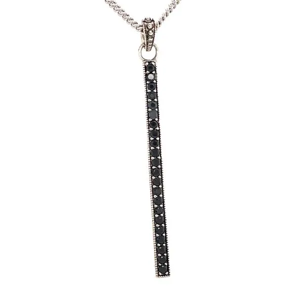 Black Spinel Pendant Simones Jewelry, LLC Shrewsbury, NJ