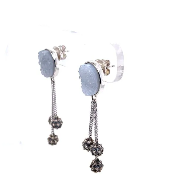 Sterling Silver Earrings Image 2 Simones Jewelry, LLC Shrewsbury, NJ