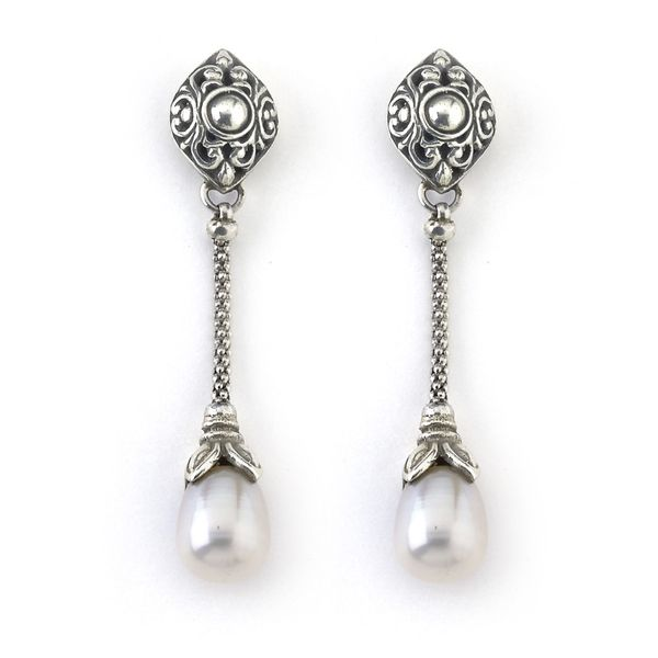 Sterling Silver Pearl Earrings Simones Jewelry, LLC Shrewsbury, NJ