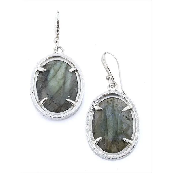 Sterling Silver Labradorite Earrings Simones Jewelry, LLC Shrewsbury, NJ