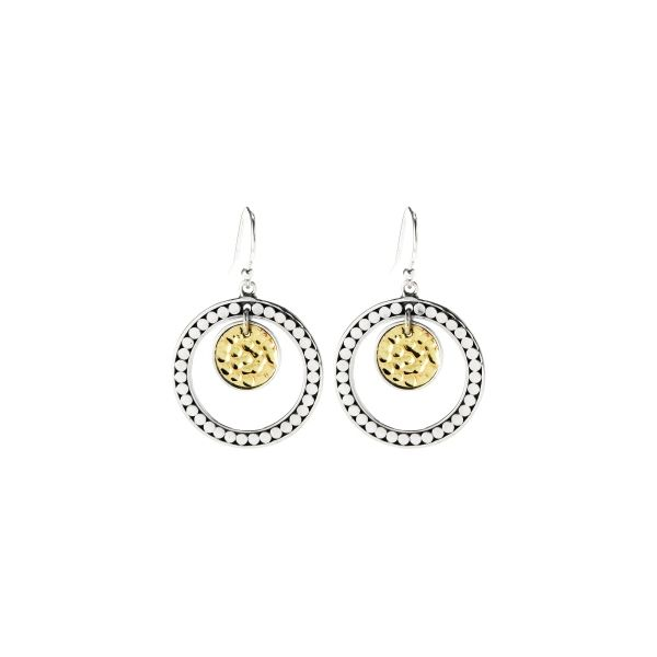 Sterling Silver 18K Gold Earrings Simones Jewelry, LLC Shrewsbury, NJ