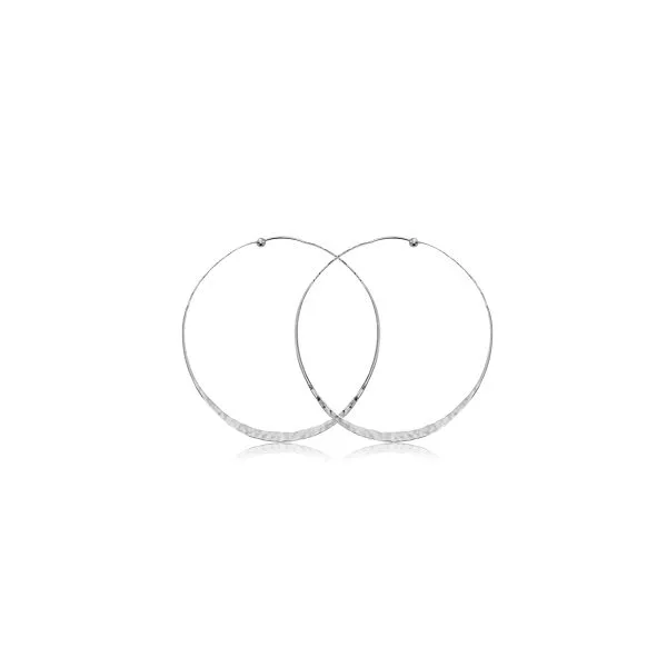 Sterling Silver Hoops Simones Jewelry, LLC Shrewsbury, NJ