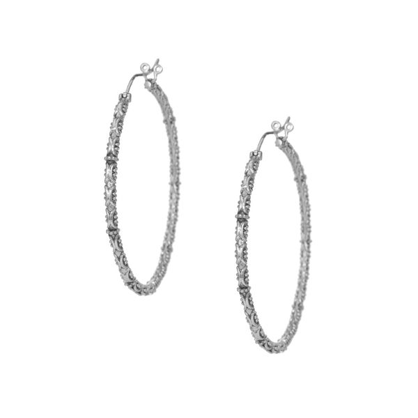 Sterling Silver Hoop Earrings Simones Jewelry, LLC Shrewsbury, NJ