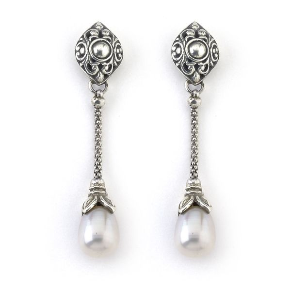 Sterling Silver Pearl Earrings Simones Jewelry, LLC Shrewsbury, NJ
