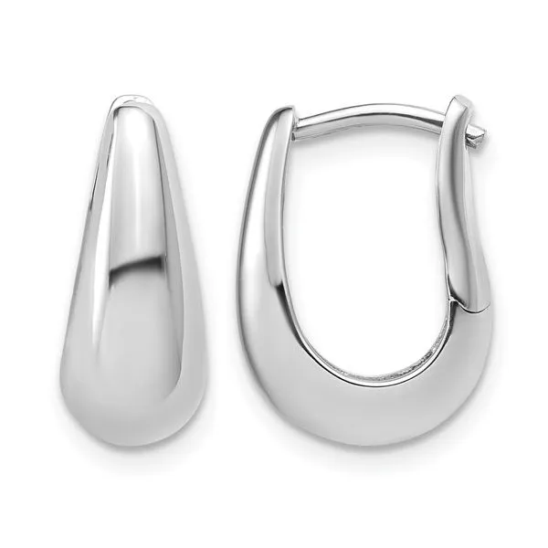 Sterling Silver Hinged Earrings Simones Jewelry, LLC Shrewsbury, NJ