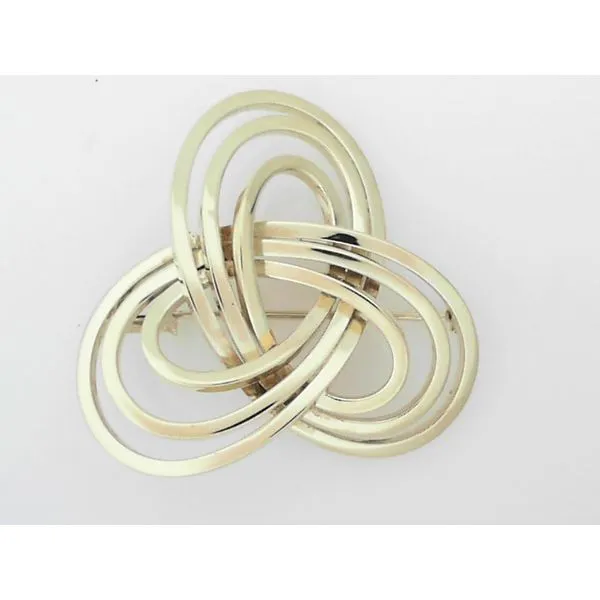 Estate Swirl Pin Image 2 Simones Jewelry, LLC Shrewsbury, NJ