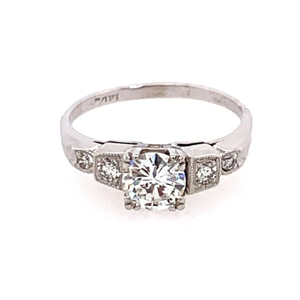 Estate Diamond Engagement Ring Simones Jewelry, LLC Shrewsbury, NJ
