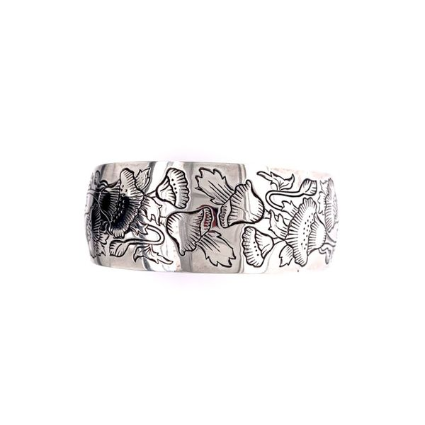 Sterling Silver Cuff Bangle Simones Jewelry, LLC Shrewsbury, NJ