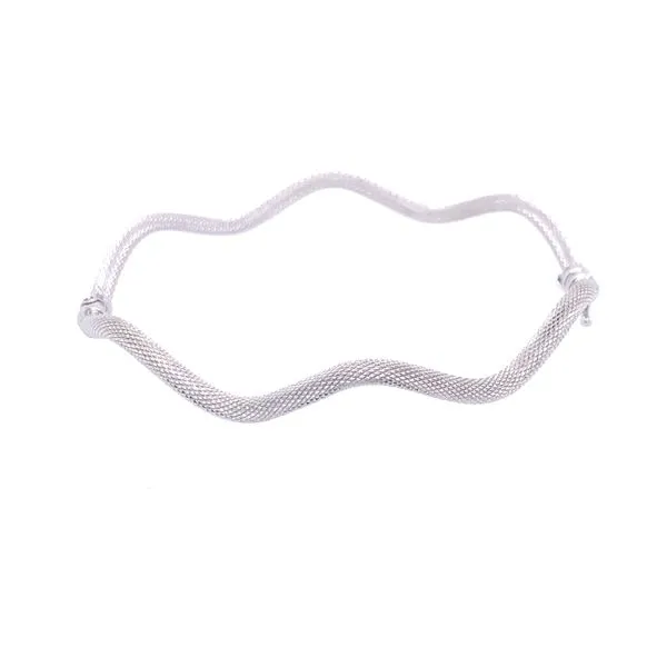 White Gold Estate Bangle Simones Jewelry, LLC Shrewsbury, NJ