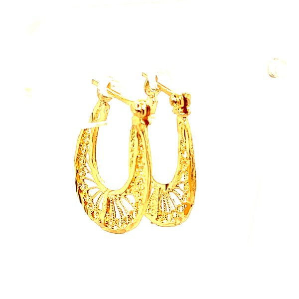 14K Yellow Hoops Simones Jewelry, LLC Shrewsbury, NJ