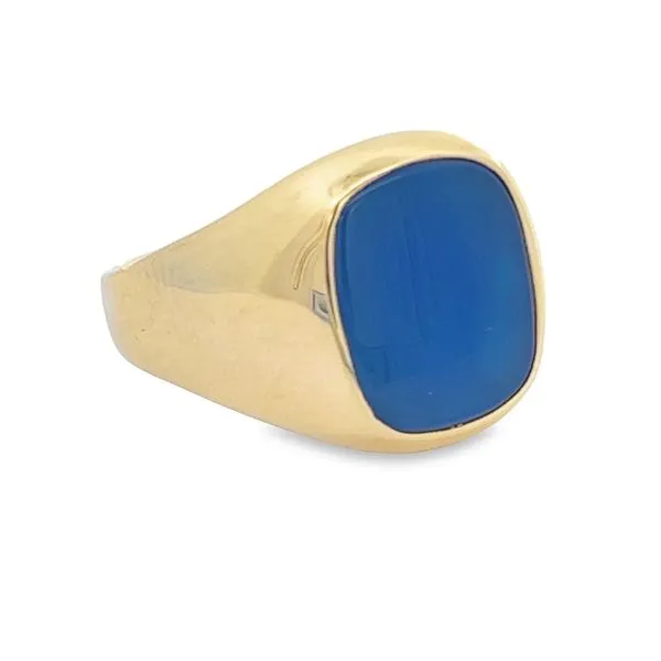 Mens Estate Chalcedony Ring Simones Jewelry, LLC Shrewsbury, NJ