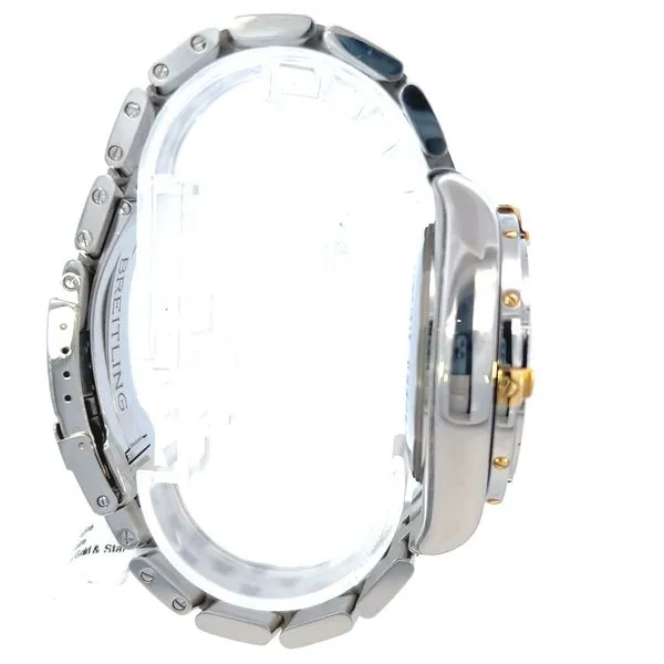 Breitling Chronographe Chronometre Automatic Gold & Stainless ( Preowned ) Image 3 Simones Jewelry, LLC Shrewsbury, NJ