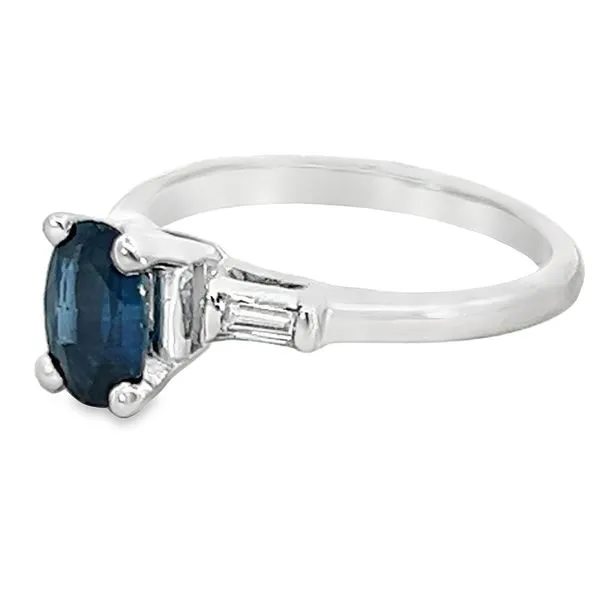 Diamond and Sapphire Ring Image 3 Simones Jewelry, LLC Shrewsbury, NJ