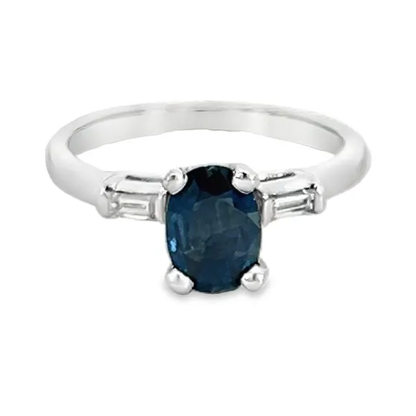 Diamond and Sapphire Ring Simones Jewelry, LLC Shrewsbury, NJ