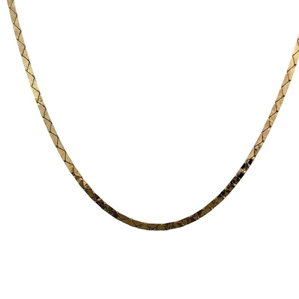 14K Yellow Gold Cobra Chain Simones Jewelry, LLC Shrewsbury, NJ