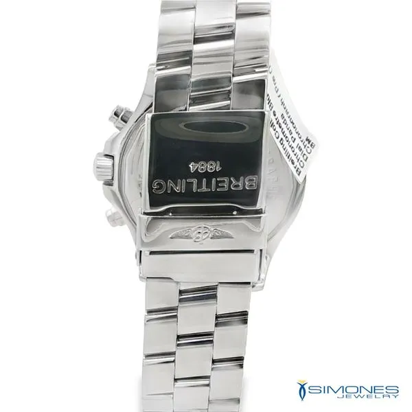 Breitling Colt Chronometre Blue Dial Panda Chronograph ( Quartz) Image 3 Simones Jewelry, LLC Shrewsbury, NJ
