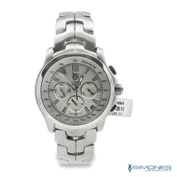 Tag Heuer Chronograph Calibre 36 Watch Stainless Steel (Pre Owned) Image 3 Simones Jewelry, LLC Shrewsbury, NJ