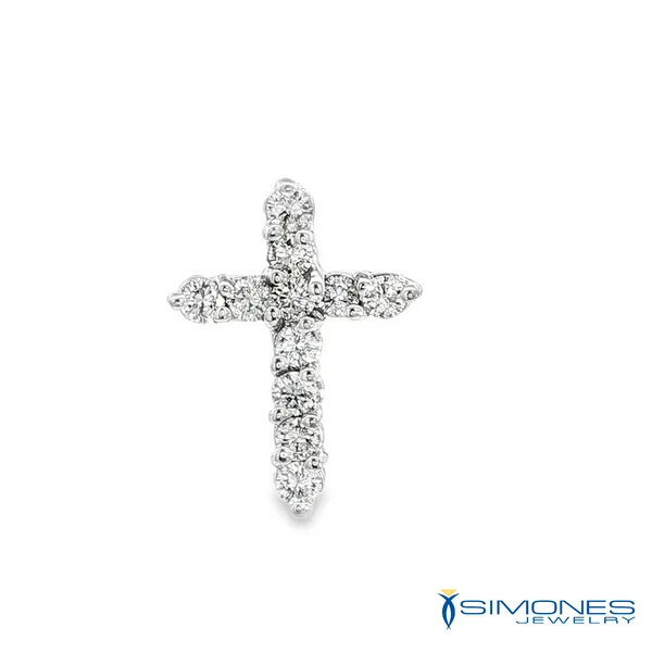 White Gold Diamond Cross (Estate) Simones Jewelry, LLC Shrewsbury, NJ