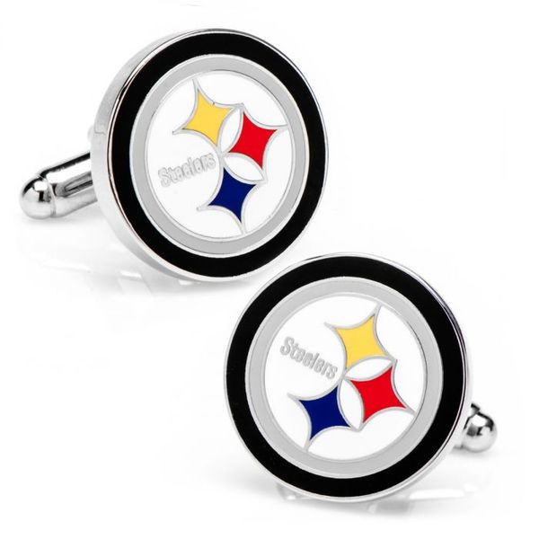 Pittsburgh Steelers Cuff Links Simones Jewelry, LLC Shrewsbury, NJ