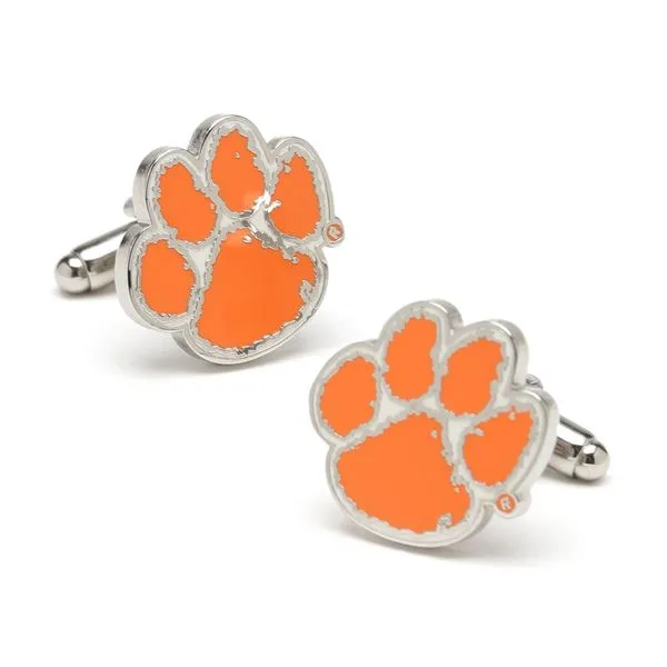 Clemson Cufflinks Simones Jewelry, LLC Shrewsbury, NJ