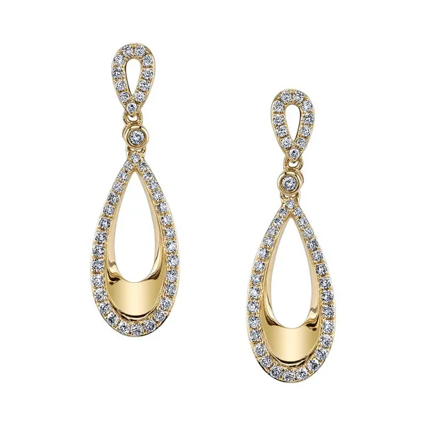 Diamond Drop Earrings Simon Jewelers High Point, NC
