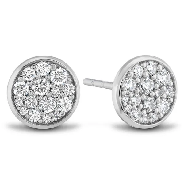 Luna Pave Earrings Simon Jewelers High Point, NC
