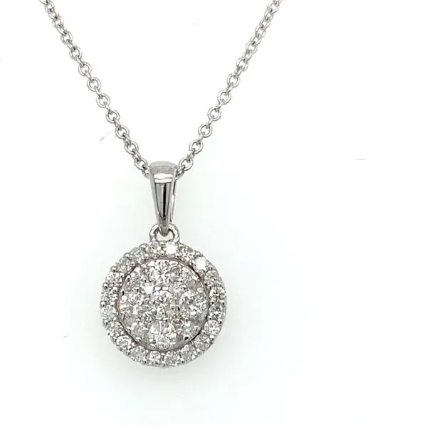 Diamond Cluster Pendant Simon Jewelers High Point, NC