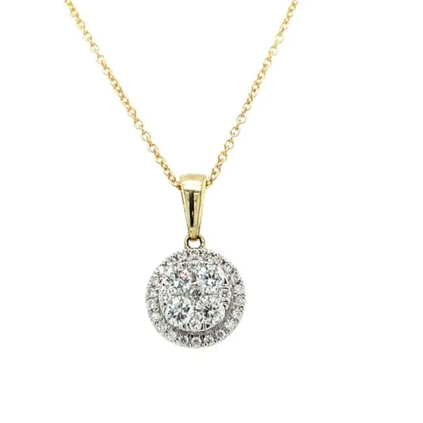 Diamond Cluster Pendant Simon Jewelers High Point, NC