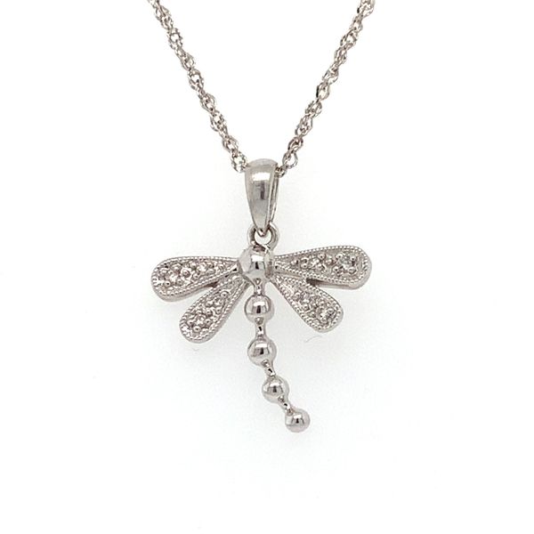 Dragonfly Diamond Pendant Simon Jewelers High Point, NC