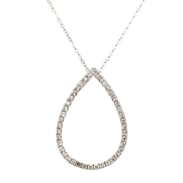 Diamond Teardrop Pendant Simon Jewelers High Point, NC
