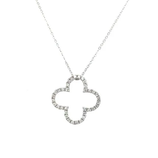 Diamond Clover Pendant Simon Jewelers High Point, NC