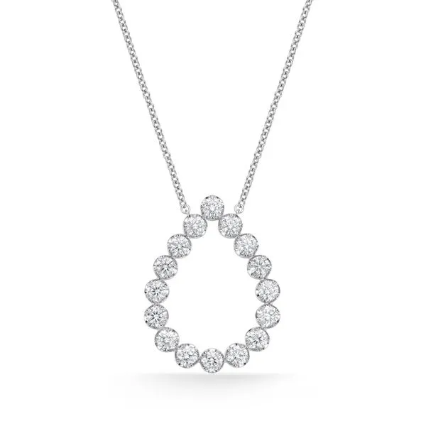 Pear Shape Pendant Necklace - Large Simon Jewelers High Point, NC