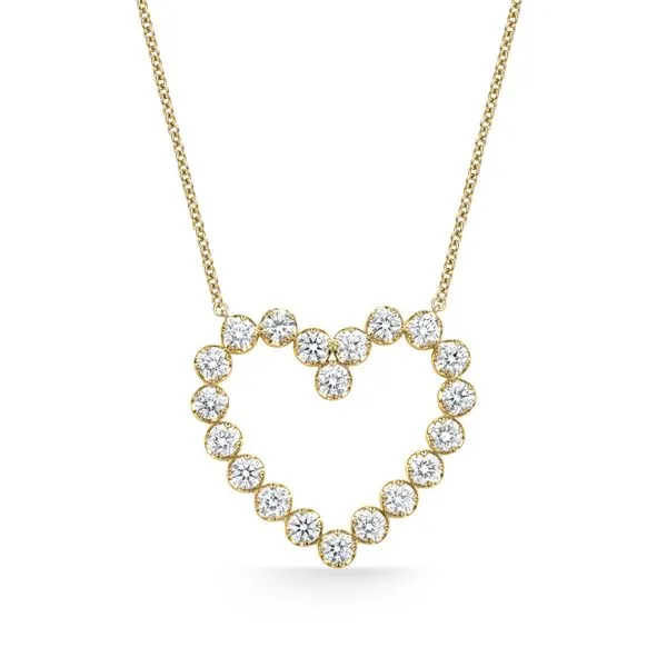 Heart Pendant Necklace - Large Simon Jewelers High Point, NC