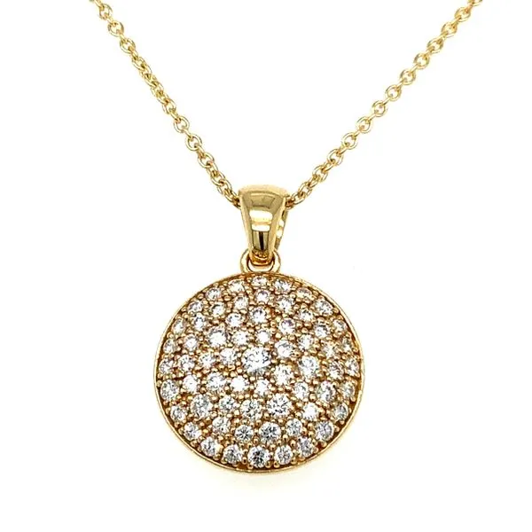 Diamond Circle Pendant Necklace Simon Jewelers High Point, NC
