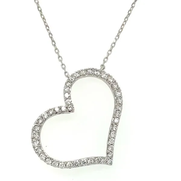 Diamond Heart Pendant Necklace Simon Jewelers High Point, NC