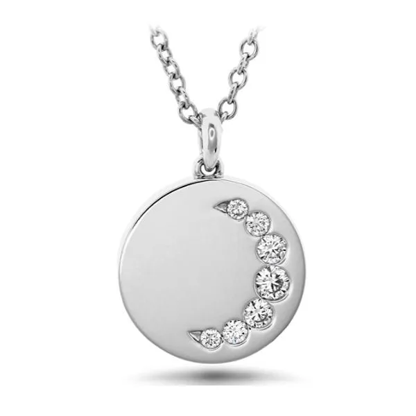 Luna Crescent Diamond Necklace Simon Jewelers High Point, NC