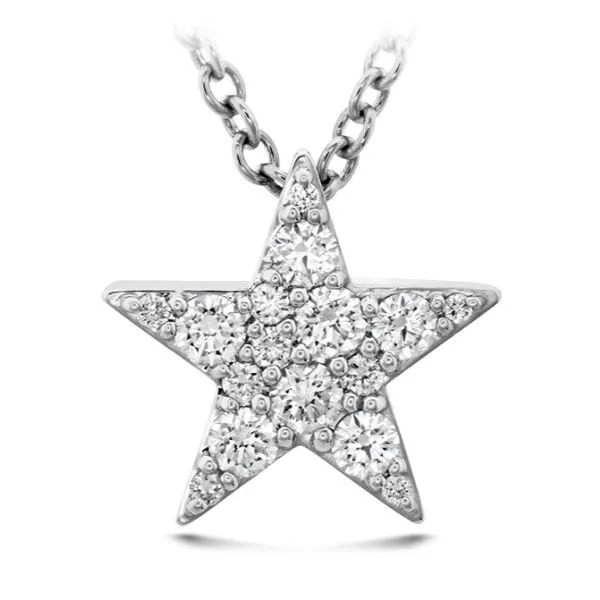 Luna Pave Star Diamond Necklace Simon Jewelers High Point, NC